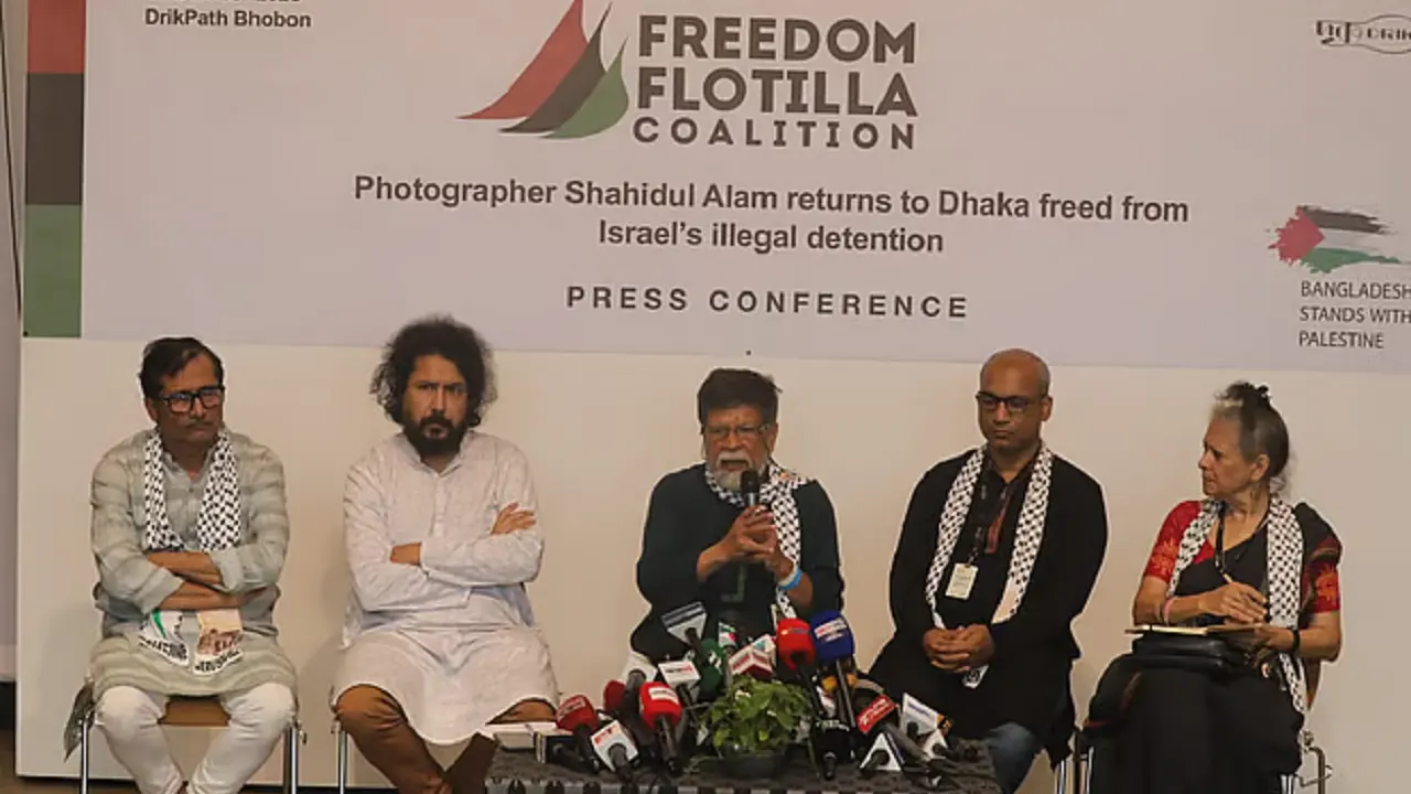 saurav/ইসরায়েলি বাহিনীর হাতে বন্দির সময়কার অভিজ্ঞতা জানালেন শহিদুল আলম.webp